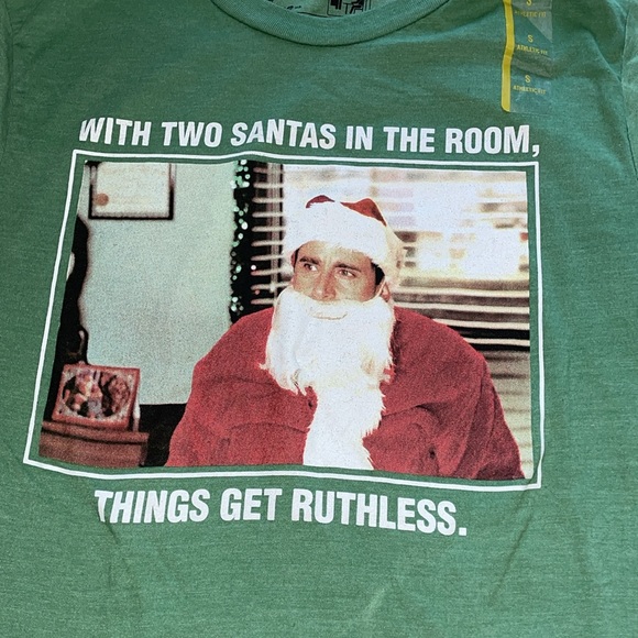 The Office Christmas Michael Scott Short Sleeve Shirt - Picture 2 of 3